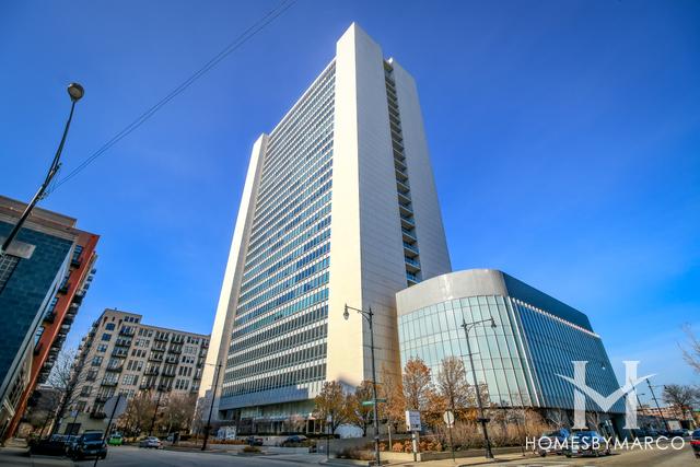 The Montgomery building in the River North neighborhood of Chicago, IL