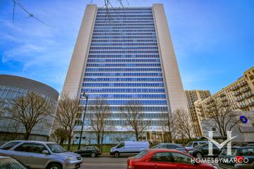 The Montgomery building in the River North neighborhood of Chicago, IL