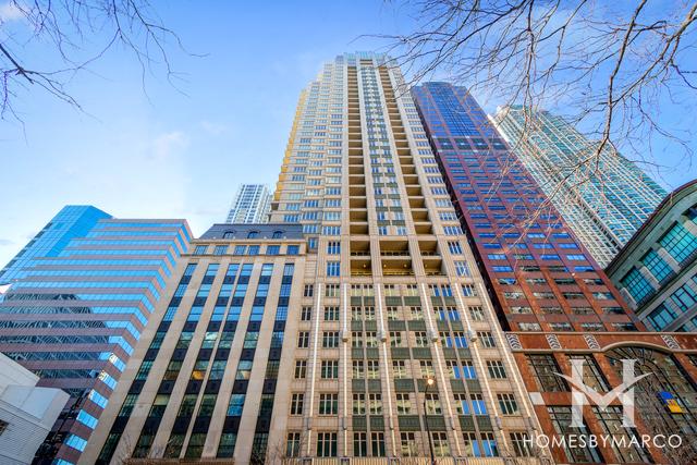Ritz Carlton Residences building in the Streeterville neighborhood of Chicago, IL