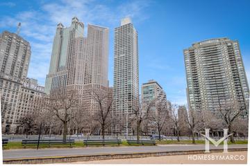 1000 Lake Shore Plaza building in the Rush & Division neighborhood of Chicago, IL