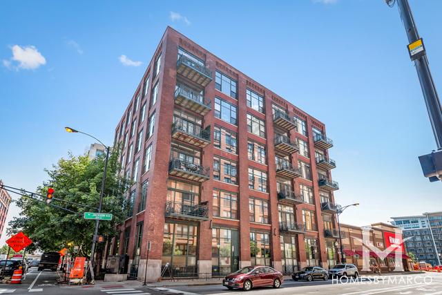 701 W. Jackson building in the West Loop neighborhood of Chicago, IL