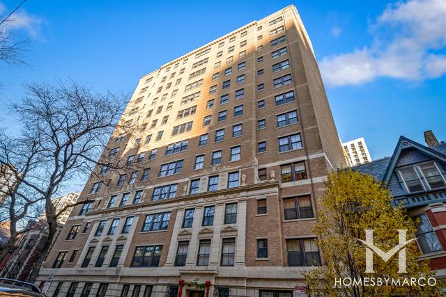 1209 N. Astor building in the Gold Coast neighborhood of Chicago, IL