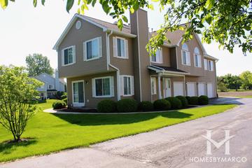 Carriage Homes of Indian Trail subdivision in Aurora, IL