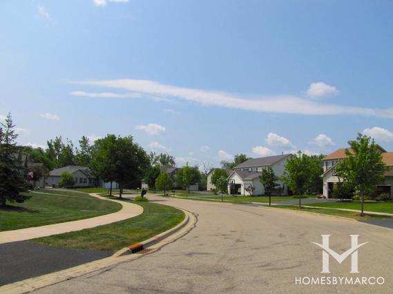 Apple Country subdivision in Wauconda, IL