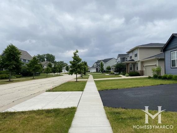 Meadows Edge at Highland Woods subdivision in Elgin, IL