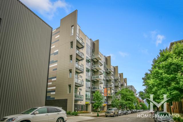 Condos on Adams building in the West Loop neighborhood of Chicago, IL
