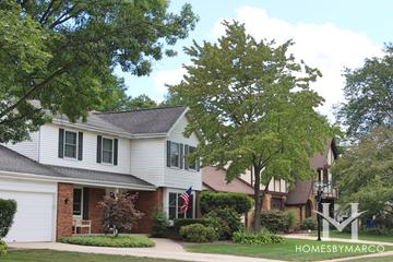 Arrowhead East subdivision in Wheaton, IL