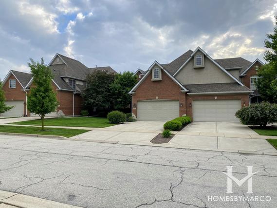 Connamara Villas subdivision in Westmont, IL