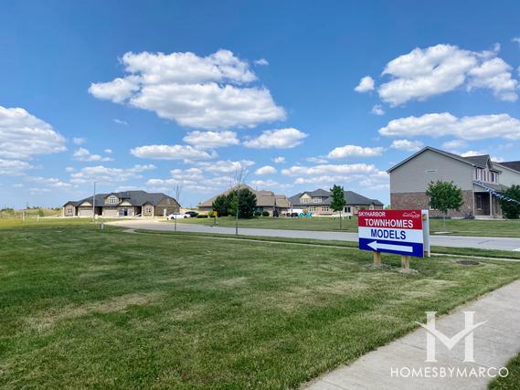 Sky Harbor subdivision in New Lenox, IL