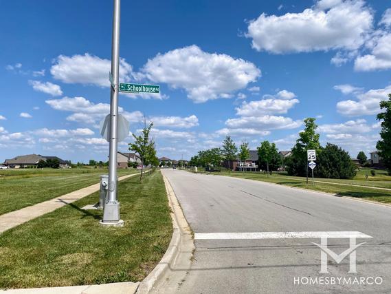 Sky Harbor subdivision in New Lenox, IL