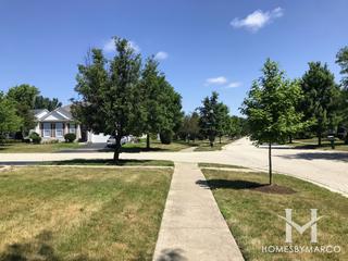 Fox Pointe subdivision in Oswego, IL