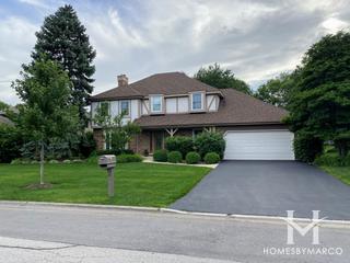 Parkview subdivision in Burr Ridge, IL