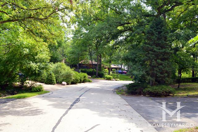 Johnson Woods subdivision in Downers Grove, IL