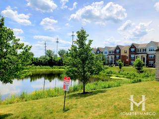 Lake Ridge Townhomes subdivision in Mundelein, IL