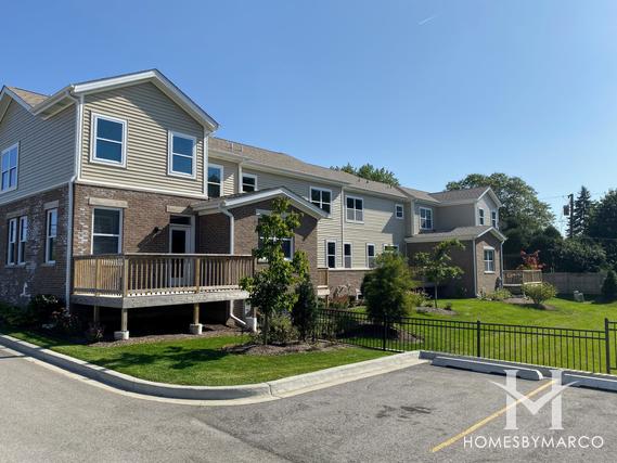 Newberry Lane subdivision in Palatine, IL