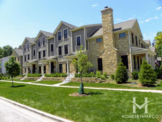 Photos of Campbell Row of Geneva subdivision in Geneva, IL