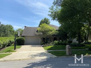 Hidden Creek subdivision in Naperville, IL