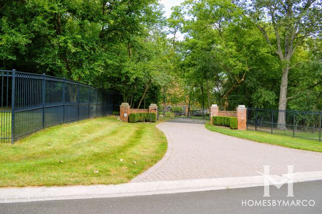 Rolling Hills subdivision in Barrington Hills, IL