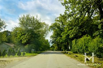 Echo Lake subdivision in Lake Zurich, IL