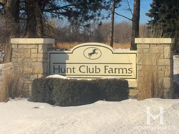 Hunt Club Farms subdivision in Wadsworth, IL