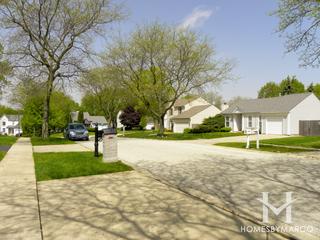Cedarwood subdivision in Algonquin, IL