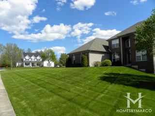 Creekside Glens subdivision in Algonquin, IL