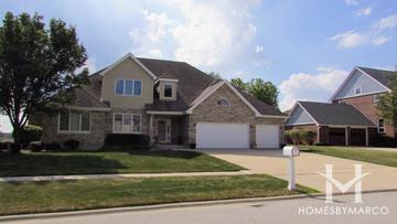 Settlers Croft subdivision in Frankfort, IL
