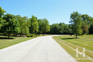 Brook Forest subdivision in North Barrington, IL