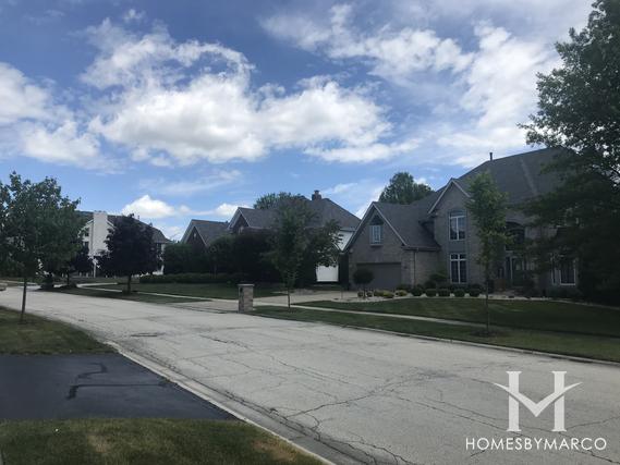 Somerglen South subdivision in Orland Park, IL