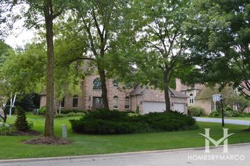Carriage Trail subdivision in Barrington, IL