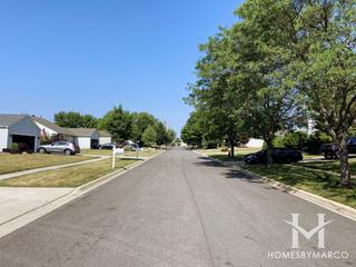 Hillside subdivision in McHenry, IL