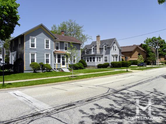 Old Town subdivision in Algonquin, IL