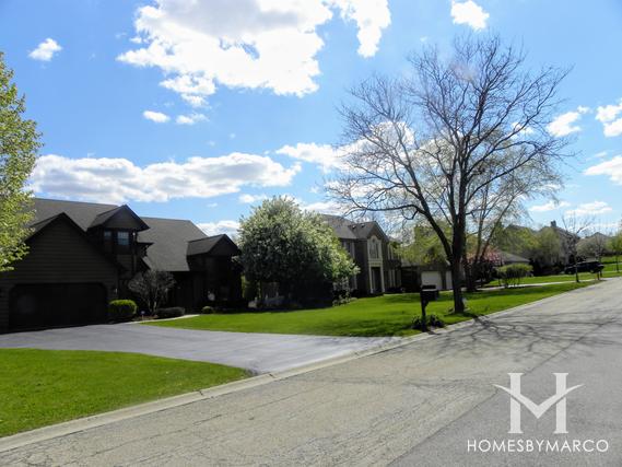 Terrace Hill subdivision in Algonquin, IL