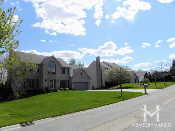 Terrace Hill subdivision in Algonquin, IL