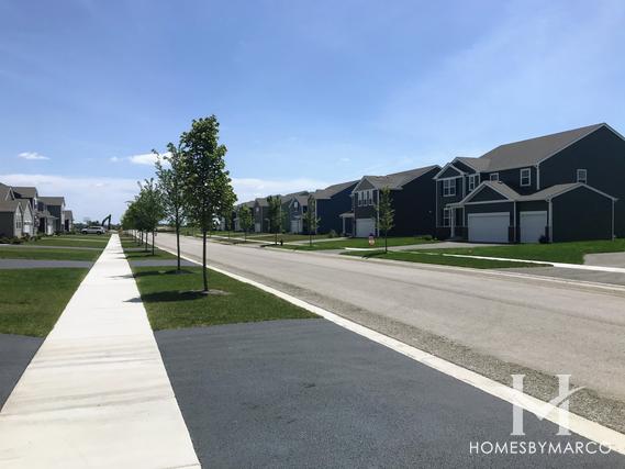 Ashcroft Place Estates subdivision in Oswego, IL