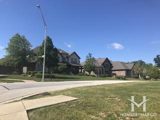 Deer Haven subdivision in Orland Park, IL