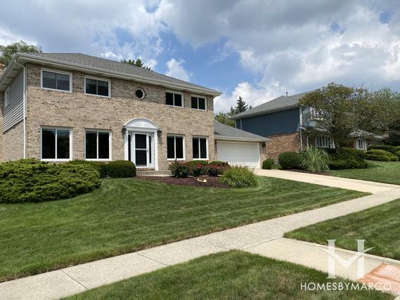 Caro Vista subdivision in Orland Park, IL