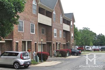 Pingry Row Homes subdivision in Crystal Lake, IL