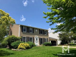 Mcintosh Naperville Highlands subdivision in Naperville, IL