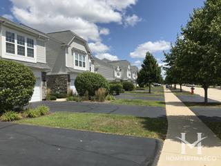 Autumn Creek Townes subdivision in Yorkville, IL
