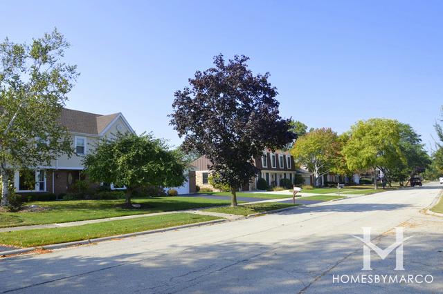 Lakeshire subdivision in Northbrook, IL