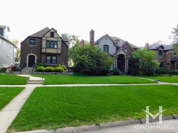 Old Park Ridge subdivision in Park Ridge, IL