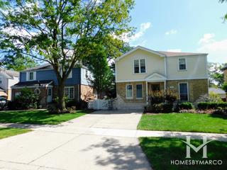 South Park subdivision in Park Ridge, IL