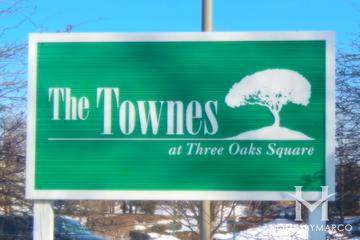 The Townes at Three Oaks subdivision in Crystal Lake, IL