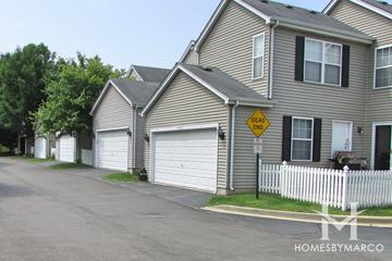 The Townes at Three Oaks subdivision in Crystal Lake, IL