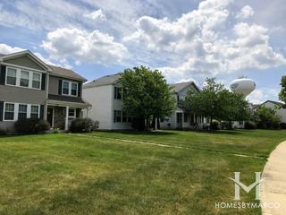 Ogden Falls subdivision in Oswego, IL