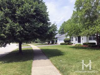 Heritage of Oswego subdivision in Oswego, IL