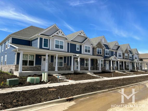 The Villas at Link Crossing subdivision in Buffalo Grove, IL