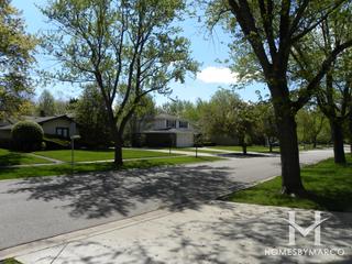 Willows subdivision in Glenview, IL