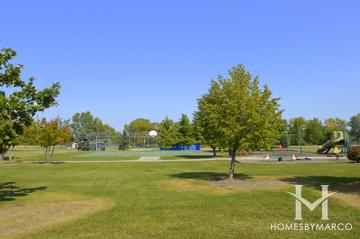 Union Square subdivision in Hainesville, IL